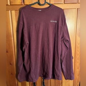 Columbia Light Sweater - Maroon - Men’s Medium